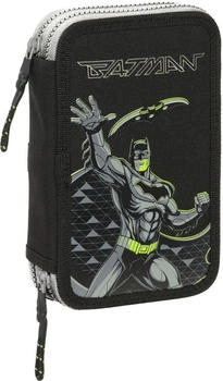 Safta Double Filled Pencil Case 28 pcs. Batman Game Over