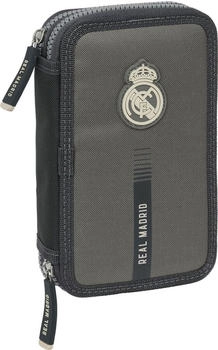 Safta Double Filled Pencil Case 29 pcs. Real Madrid Third 24/25