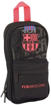 Safta Pencil Case Backpack F.C. Barcelona Black