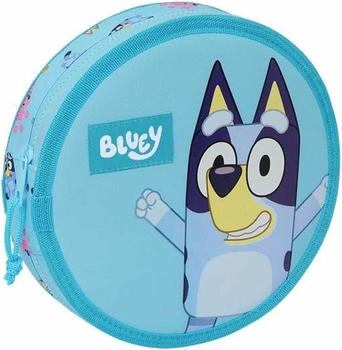 Safta Round Filled Pencil Case 18 pcs. Bluey