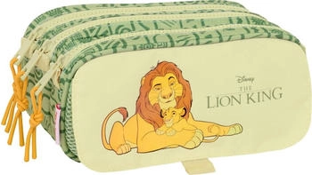 Safta Triple Zipper Big Pencil Case The Lion King Mufasa