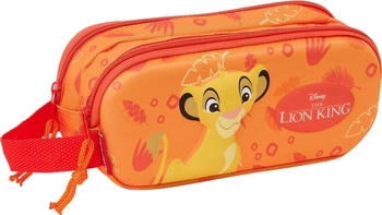 Safta Double Zipper 3D Pencil Pouch The Lion King