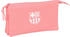 coral: Safta Triple Zipper Pencil Pouch F.C Barcelona Girls