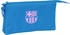 indigo: Safta Triple Zipper Pencil Pouch F.C Barcelona Girls