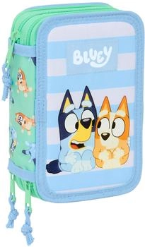 Safta Triple Filled Pencil Case 37 pcs. Bluey Sisters