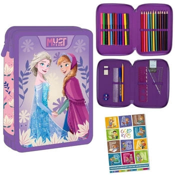 Goldkids 2-Fach Federtasche 32-teilig frozen