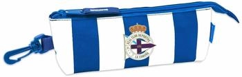 Safta Triangular Pencil Case Deportivo de La Coruña