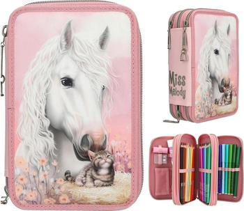 Depesche 3-fach Federtasche Miss Melody True Friends (13687)