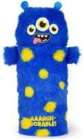 Legami Federm&auml;ppchen Super Soft! Monster, PPC0007, Schlamperetui, aus Stoff, blau /