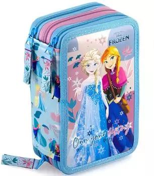 Clondo 3-Fach Federtasche Frozen