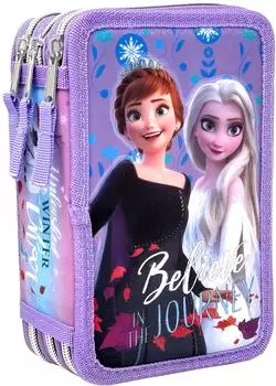 Clondo 3-Fach Federtasche Frozen 24