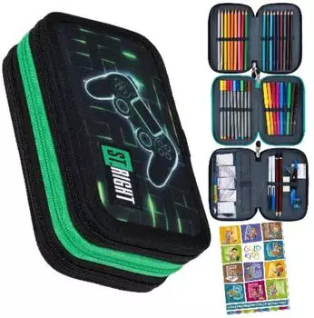 Goldkids 3-Fach Federtasche Gamepad
