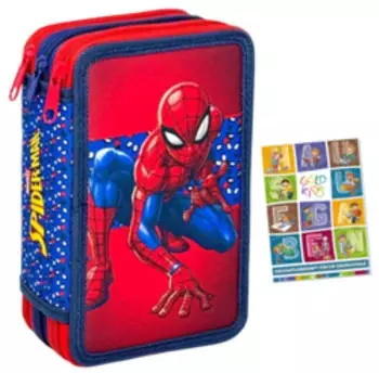 Goldkids 3-Fach Federtasche Spiderman 2