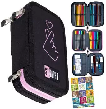 Goldkids 3-Fach Federtasche Liebe