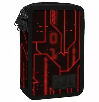 Goldkids 3-Fach Federtasche Red Lines
