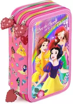 Clondo 3-Fach Federtasche Princess 25