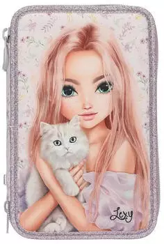 Depesche 3-fach Federtasche TopModel BLooming Kitty (0013958)