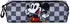 Disney Topolino Move-Astuccio Quadrato FAN 2.2 Grigio 22 x 9 cm