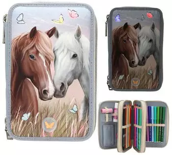 Depesche 3-fach Federtasche Miss Melody LED (13976)