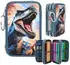 Depesche 3-fach Federtasche Dino World T-Rex (0013982)