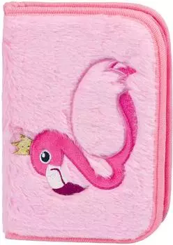 Baagl Klassisches Federmäppchen Flamingo
