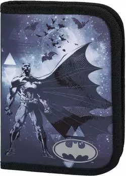 Baagl Klassisches Federmäppchen Batman Storm
