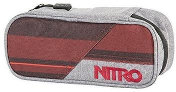 Nitro Pencil Case red stripes