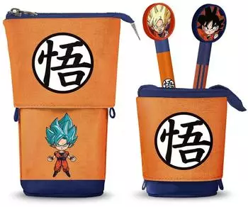 Karactermania Dragon Ball Super Pop-Up-Federm&auml;ppchen mit 2 l&ouml;schbaren Gelstiften (08796)
