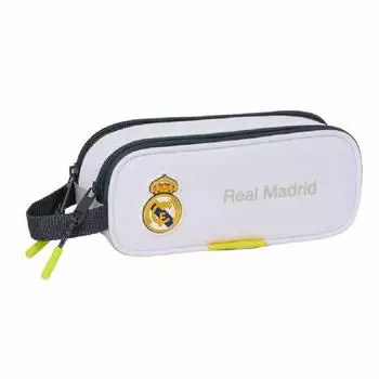Safta Real Madrid 25/26 Doppeltes Federmäppchen Kinder, weiß (812554513)