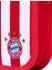 FC Bayern München Schüleretui Logo Streifen, 32-teilig, rot/weiß, Kinder (31950)