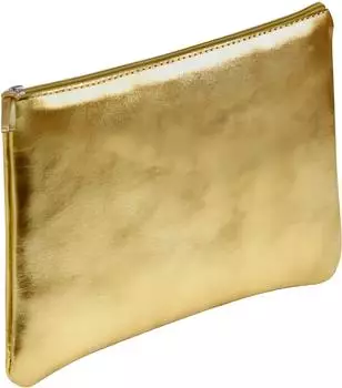 Clairefontaine Flache Lederetui, gold, Irisierend, 22x11cm (8705C)