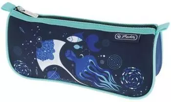 Herlitz Schlamper-Etui Sport "Deep Ocean" Polyester 220x75mm (50043538)