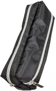 Online Black Style Schlamperetui 2-fach, Kunststoff, schwarz (07741/6)