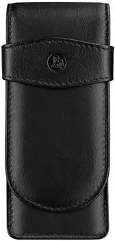 Pelikan TG31 Schreibger&auml;teetui Leder schwarz, 3 Schreibger&auml;te