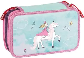 Baier & Schneider Schüler-Etui 3 RV Unicorn Princess, gefüllt (1049121842)