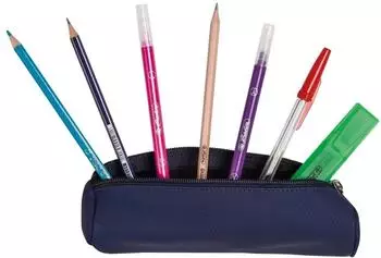 Herlitz Schlamper-Rolle rund, Kunstleder, farbig sortiert (8200883)