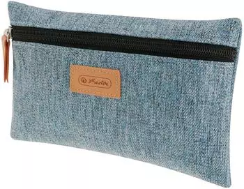 Herlitz Faulenzer flach GREENline RPET, blau (50039135)