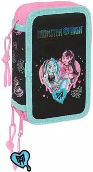 Safta Monster High Dreifach-M&auml;ppchen 12,5x19,5x5,5cm (M857A)