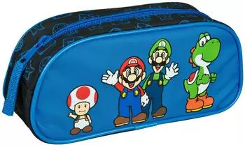 Undercover Super Mario Federmäppchen für Kinder, mehrfarbig (SUND0699)