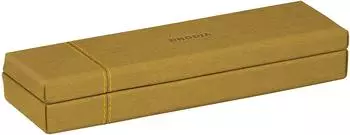 Rhodia Rhodiarama Stiftebox Kunstleder gold (194507C)