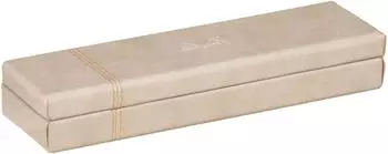 Rhodia Rhodiarama Stiftebox Kunstleder beige 21x5,5x3cm (318875C)