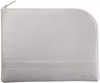 Rhodia Rhodiarama Kunstleder-Etui mit Reißverschluss, silber, 21x28cm (116721C)