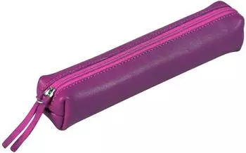 Clairefontaine Slim Lederetui 19,5x2,5x4cm, violett (410155C)