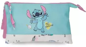 Disney Stitch Little Destruction dreifaches Federm&auml;ppchen, t&uuml;rkisgr&uuml;n (3474341)