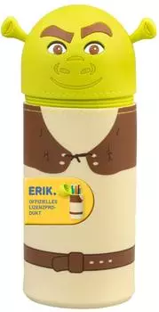 Erik Shrek ausziehbares Federm&auml;ppchen aus Silikon (MARE0375)