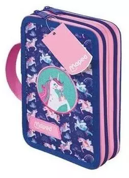 Maped Federm&auml;ppchen Einhorn 2 Etagen, 38-teilig (967402)