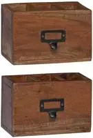 vidaXL Bleistiftetui Mehrfarbig 18 x 10 x 12 cm
