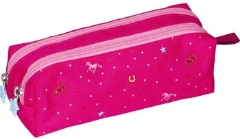 Die Spiegelburg Stifte-Etui Pferdefreunde (15491) pink