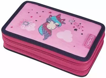 Herlitz Doppeletui 23-tlg. (50026) Unicorn