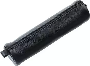Alassio Schlamperrolle Leder schwarz